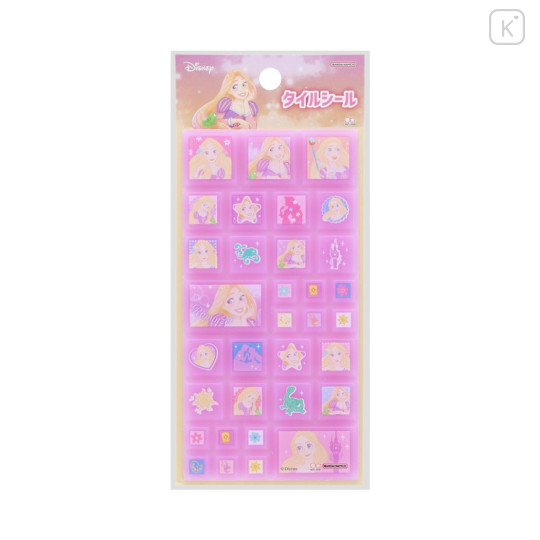 Japan Disney Tile Sticker - Rapunzel - 1