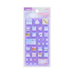 Japan Disney Tile Sticker - Baymax / Purple