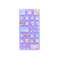 Japan Disney Tile Sticker - Baymax / Purple - 3