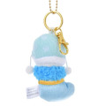 Japan Disney Store Plush Mascot Keychain - Donald Duck / Socks Christmas 2024 - 3