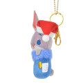 Japan Disney Store Plush Mascot Keychain - Zootopia / Judy Hopps Socks Christmas 2024 - 2