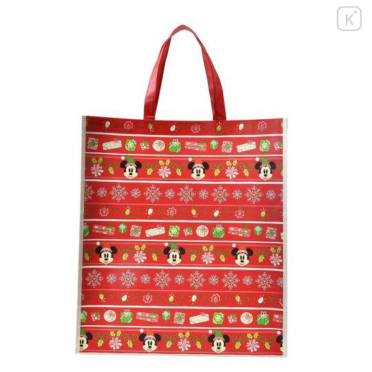 Japan Disney Store Eco Shopping Bag - Mickey & Friends : Christmas 2024 - 3