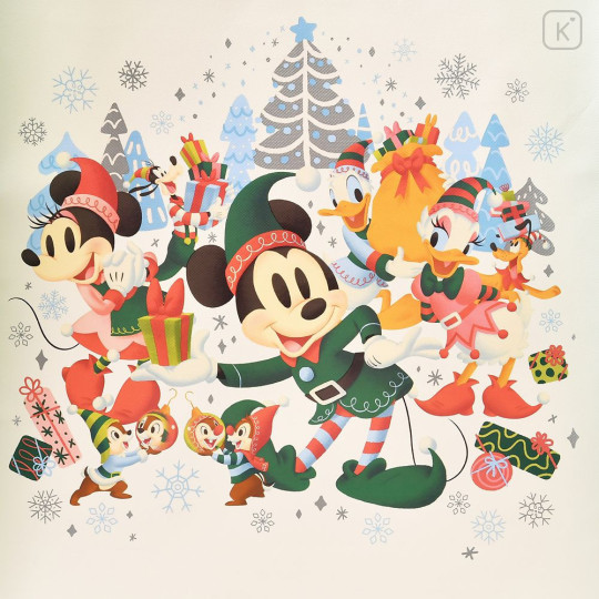 Japan Disney Store Eco Shopping Bag - Mickey & Friends : Christmas 2024 - 4