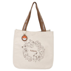 Japan Pokemon Mini Tote Bag With Pokeball Tag - Pokepeace