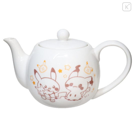 Japan Pokemon Porcelain Teapot - Mimikyu & Pichu & Pikachu / Pokepeace - 1