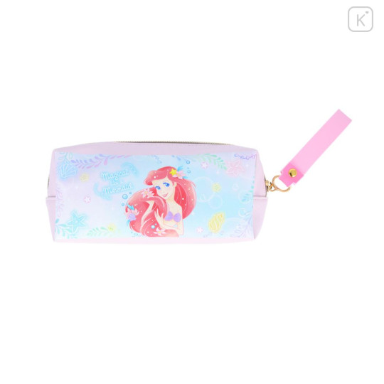 Japan Disney Pen Pouch Pencil Case - Ariel : Watercolor - 2
