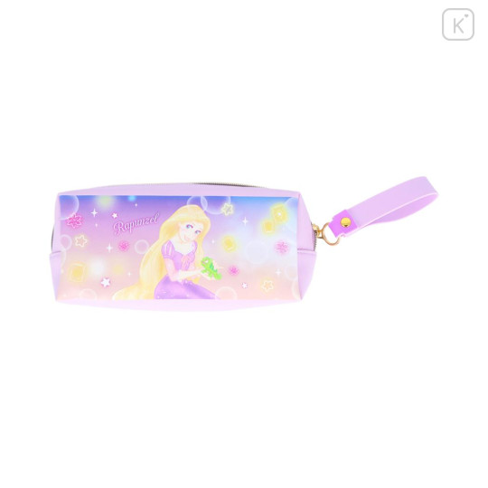 Japan Disney Pen Pouch Pencil Case - Rapunzel : Watercolor - 2