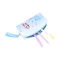 Japan Disney Pen Pouch Pencil Case - Frozen Elsa : Watercolor - 4