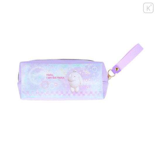 Japan Disney Pen Pouch Pencil Case - Baymax : Watercolor - 2
