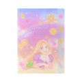 Japan Disney 5 Pockets A4 Index File Holder - Rapunzel : Watercolor - 1