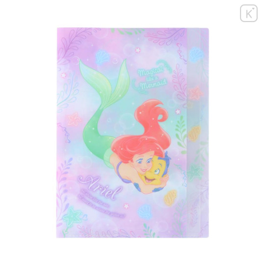 Japan Disney 5 Pockets A4 Index File Holder - Ariel : Watercolor - 1