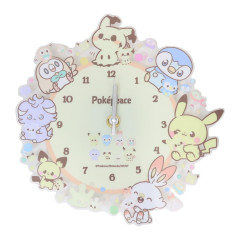 Japan Pokemon Acrylic Wall Clock - Pocket Monster / Pokepeace