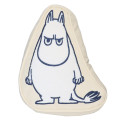 Japan Moomin Die-cut Cushion - Moomintroll / Stare - 1