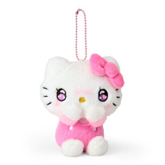 Japan Sanrio Mascot Holder - Hello Kitty : Various Faces Heart Eyes Love Emokyun