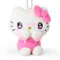 Japan Sanrio Mascot Holder - Hello Kitty : Various Faces Heart Eyes Love Emokyun - 2