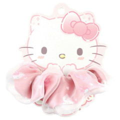 Japan Sanrio Scrunchie - Hello Kitty / See-Through