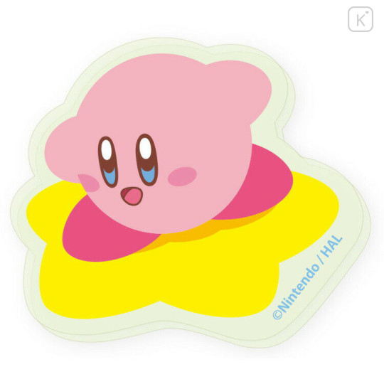 Japan Kirby Acrylic Sticker - Kirby / Flying Star Luminous - 1