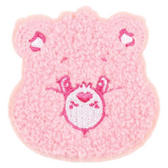 Japan Care Bears Patch Fluffy Embroidery Sticker For Cloth Surface - Love A Lot Bear