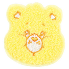 Japan Care Bears Patch Fluffy Embroidery Sticker For Cloth Surface - Birthday Bear