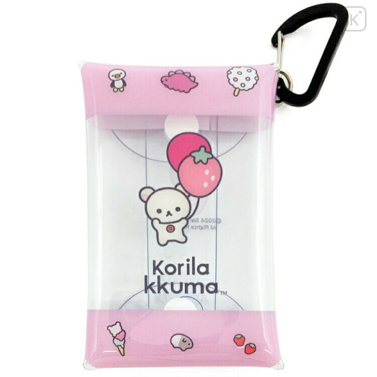 Japan San-X Clear Multi Case (S) - Korilakkuma / Basic Rilakkuma Favorite Things - 1