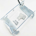 Japan San-X Clear Multi Case (S) - Rilakkuma / Basic Rilakkuma Favorite Things Blue - 3