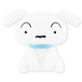 Japan Crayon Shin-chan Sitting Plush Toy - Shiro - 1