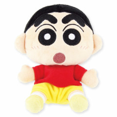 Japan Crayon Shin-chan Sitting Plush Toy - Shinnosuke Nohara