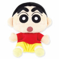 Japan Crayon Shin-chan Sitting Plush Toy - Shinnosuke Nohara - 1