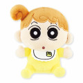 Japan Crayon Shin-chan Sitting Plush Toy - Sister Sunflower - 1