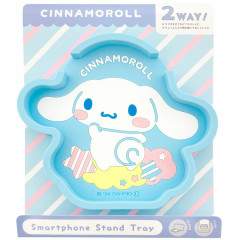 Japan Sanrio Smartphone Stand Accessory Tray - Cinnamoroll