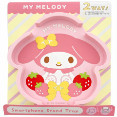 Japan Sanrio Smartphone Stand Accessory Tray - My Melody