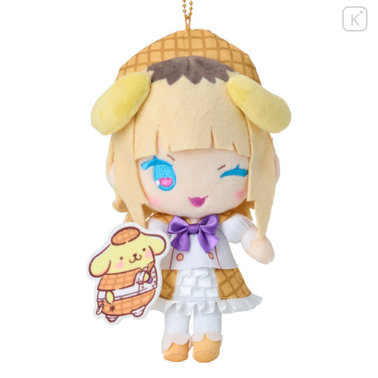 Japan Sanrio × Oshinoko Mascot Holder - Pompompurin / Mem Cho - 2