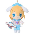 Japan Sanrio × Oshinoko Mascot Holder - Cinnamoroll / Aqua Hoshino - 2