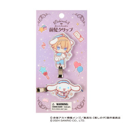 Japan Sanrio × Oshinoko Bangs Clip Set - Cinnamoroll / Aqua Hoshino