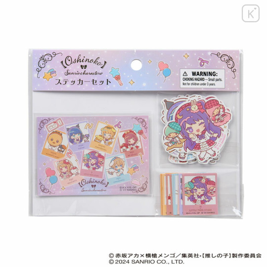 Japan Sanrio × Oshinoko Sticker Set - 1