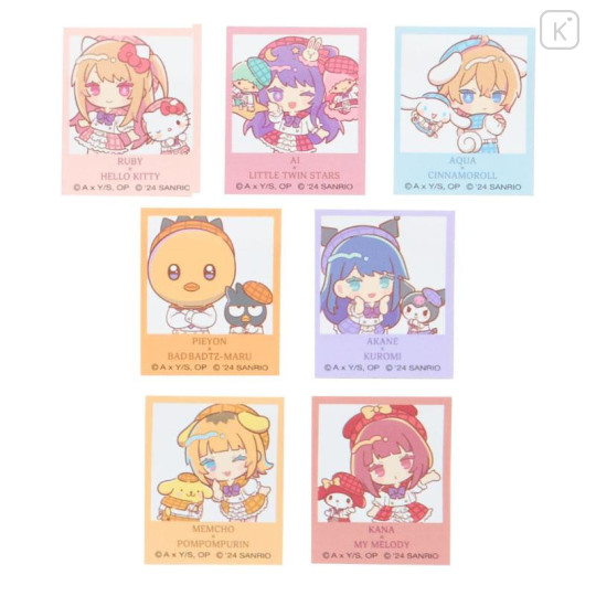 Japan Sanrio × Oshinoko Sticker Set - 5