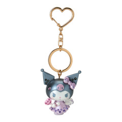 Japan Sanrio Original Keychain - Kuromi / Angel