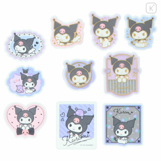 Japan Sanrio Original Sticker Set - Kuromi - 2