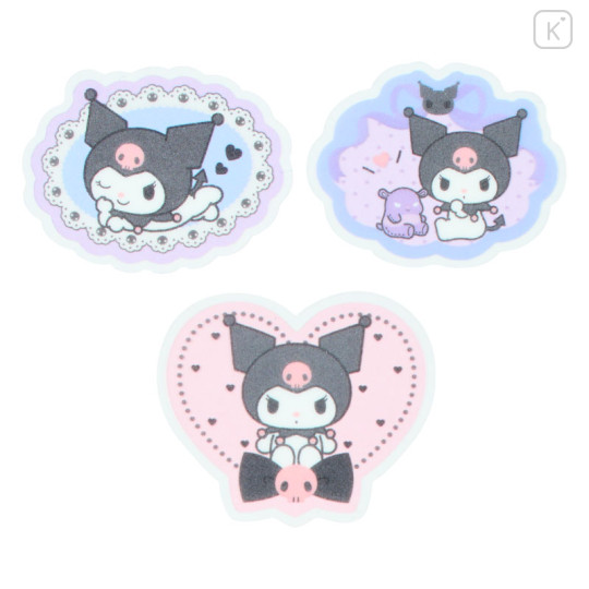 Japan Sanrio Original Sticker Set - Kuromi - 3