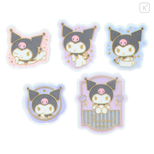 Japan Sanrio Original Sticker Set - Kuromi - 5