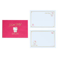 Japan Sanrio Original Message Mini Pad - Hello Kitty