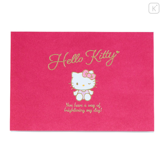 Japan Sanrio Original Message Mini Pad - Hello Kitty - 2