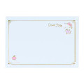 Japan Sanrio Original Message Mini Pad - Hello Kitty - 3