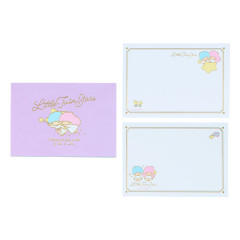 Japan Sanrio Original Message Mini Pad - Little Twin Stars