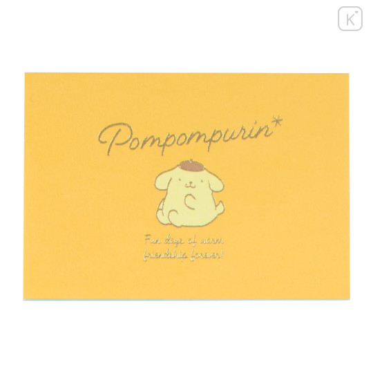 Japan Sanrio Original Message Mini Pad - Pompompurin - 2