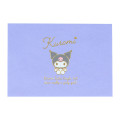 Japan Sanrio Original Message Mini Pad - Kuromi - 2