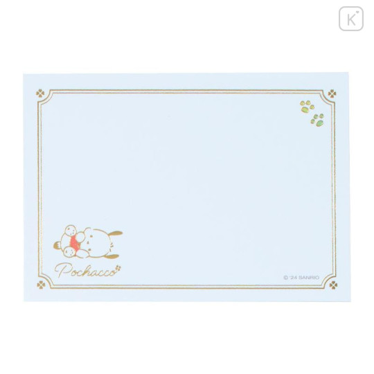 Japan Sanrio Original Message Mini Pad - Pochacco - 4