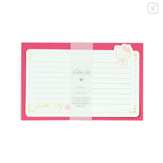 Japan Sanrio Original Letter Set - Hello Kitty / Gorgeous - 1