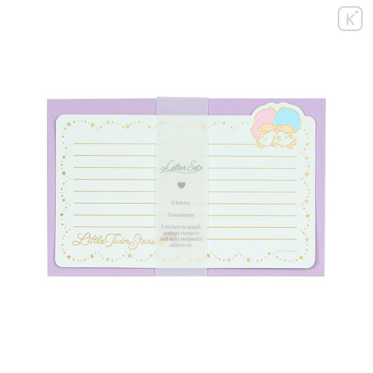 Japan Sanrio Original Letter Set - Little Twin Stars / Gorgeous - 1