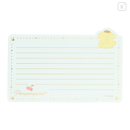 Japan Sanrio Original Letter Set - Pompompurin / Gorgeous - 3